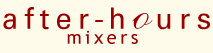 after-hours mixers, holiday parties
